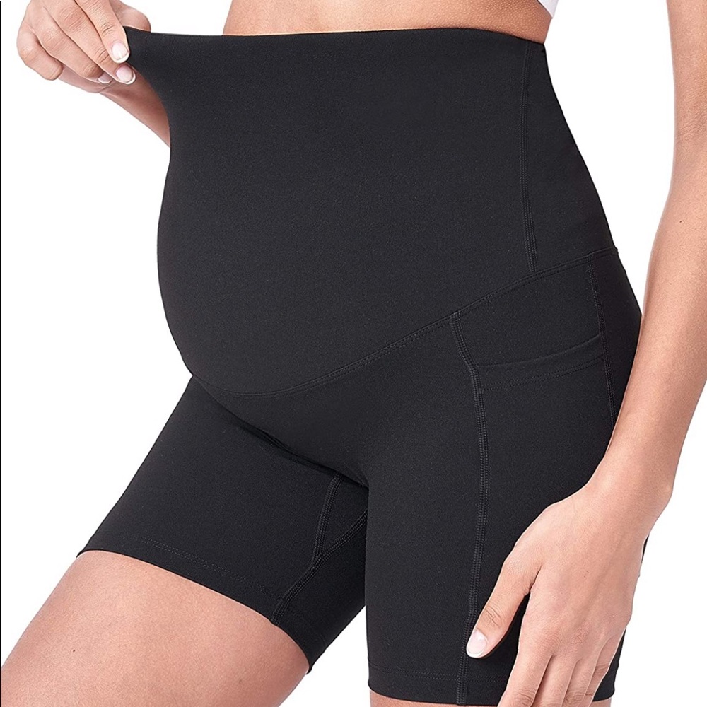 Poshdiva small maternity biker shorts brand new